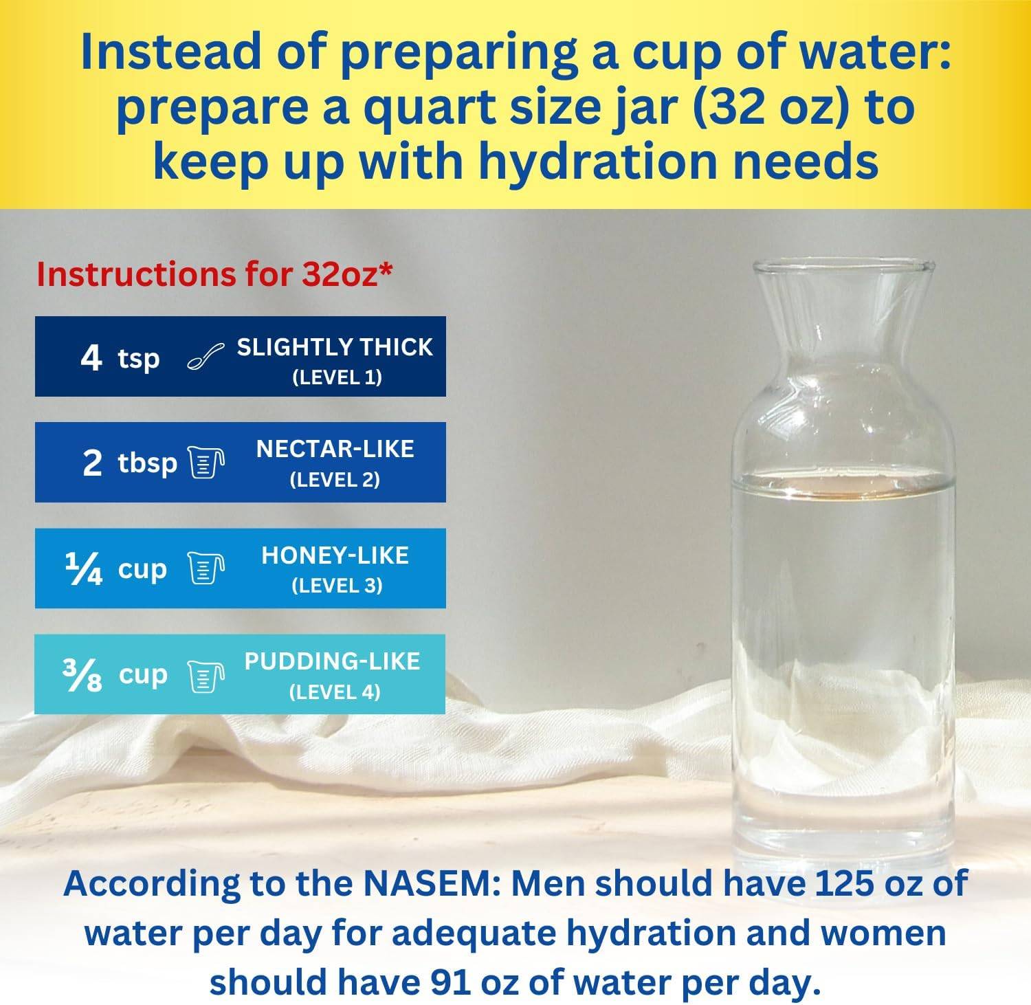 NEW Liquid Thickener for Swallowing / Dysphagia, 400 Servings - photo 4