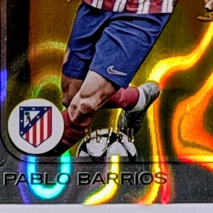 2024-25 Topps Chrome Pablo Barrios Gold Lava Refractor /50 #123 - photo 3