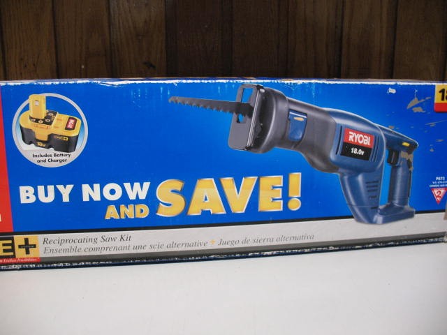 RYOBI 18V Cordless Reciprocating Saw, Brand New (Tool Only) - photo 4