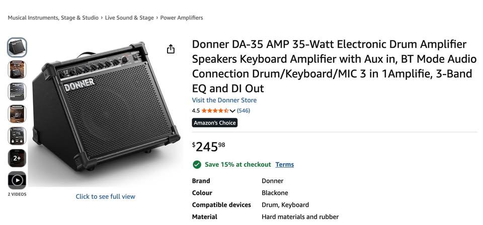 Drum Amp - photo 2
