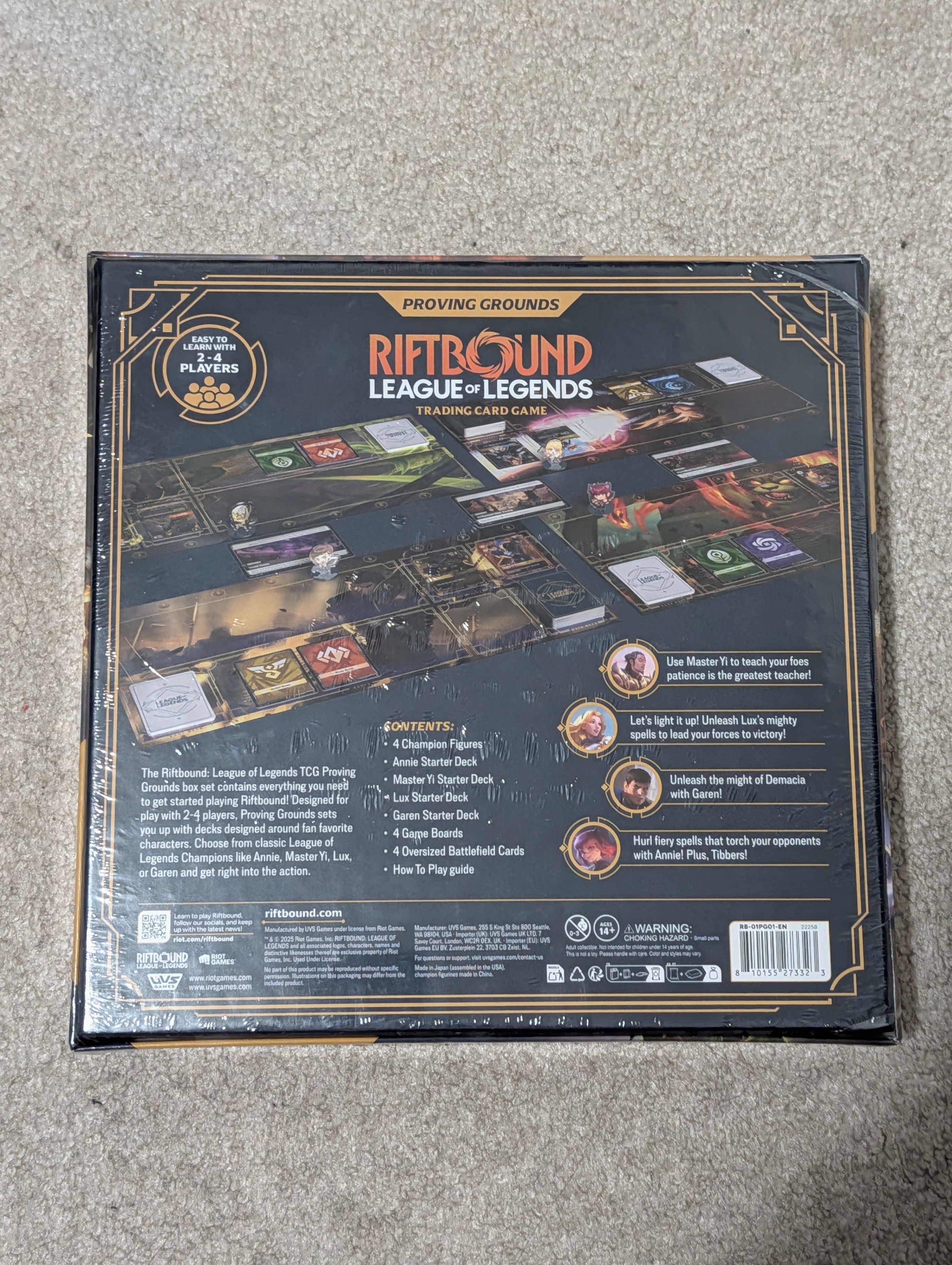 Riftbound - League of Legends - Proving Grounds Sealed Box - photo 2