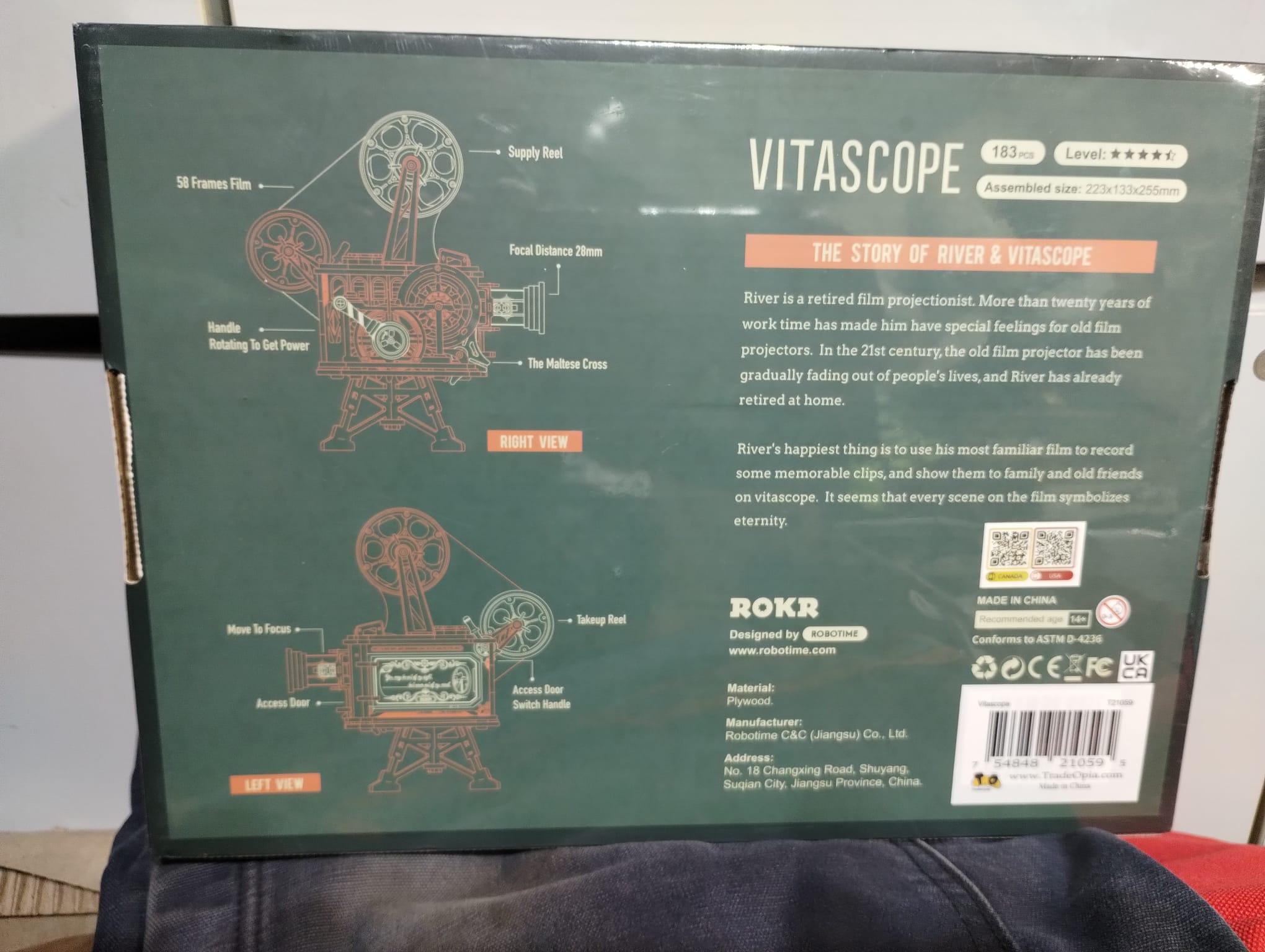 ROKR 3D Wooden Puzzles Vitascope for Adults - photo 2