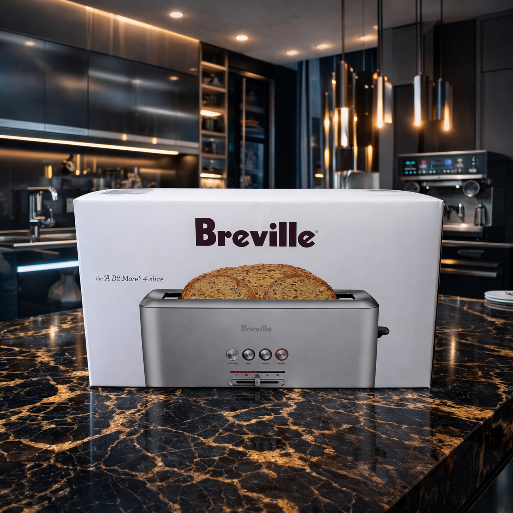 Retail Price $180-SEALED UNOPENED Breville 4-Slice Toaster