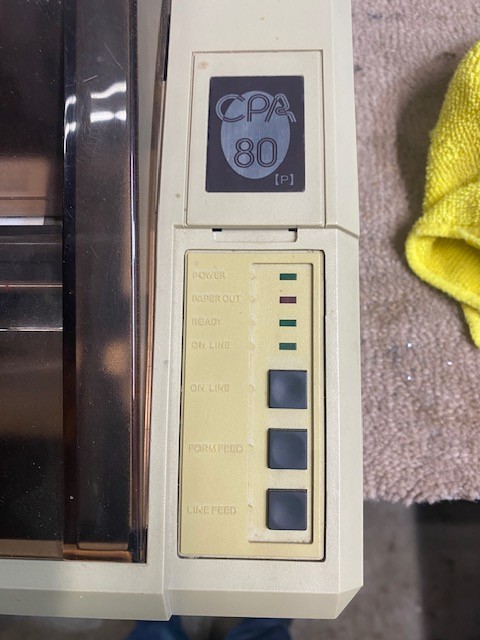Vintage CPA‑80 Terminal Printer - photo 3