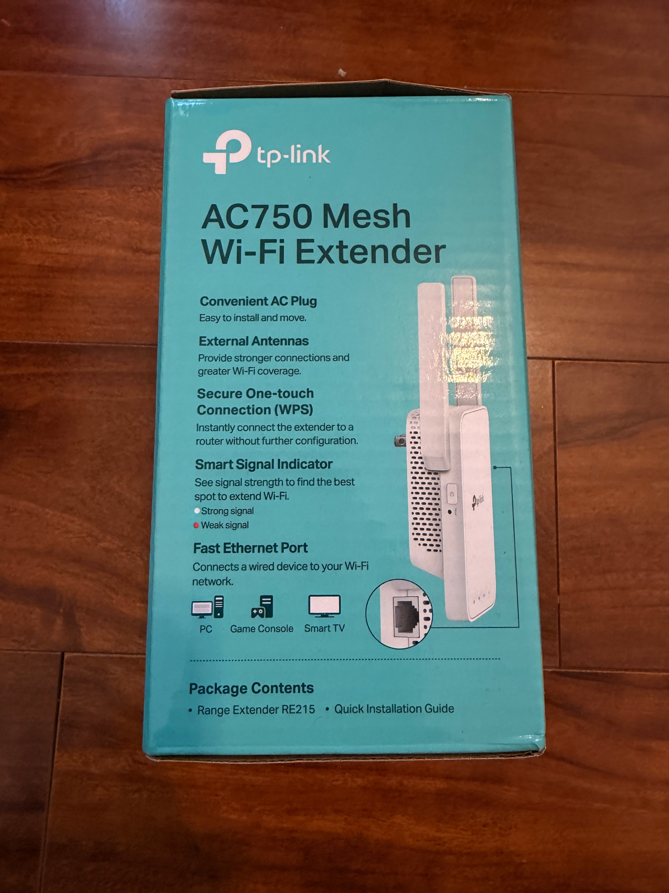 TP link AC750 Mesh Wi-Fi Range Extender RE215 - photo 2