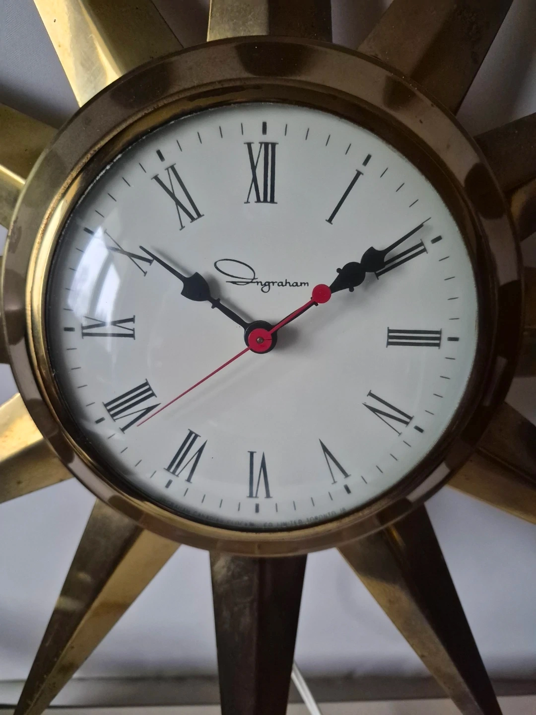 Clock Starburst MCM Atomic - photo 3
