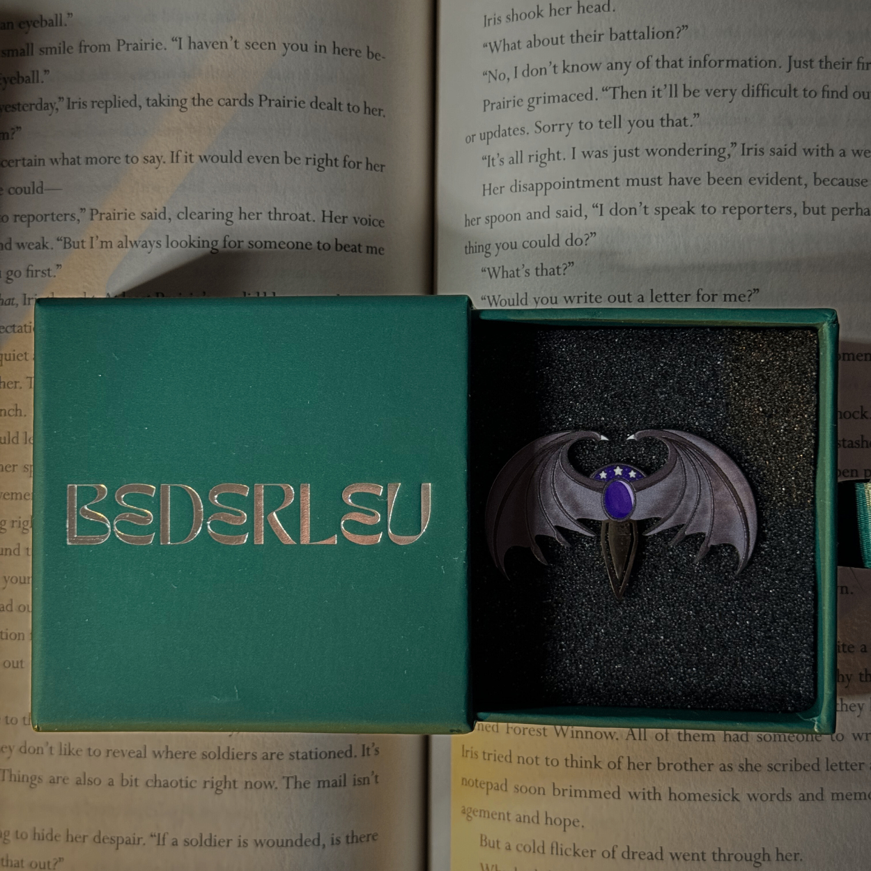 Acotar Bat Boys Metal Bookmark - photo 3