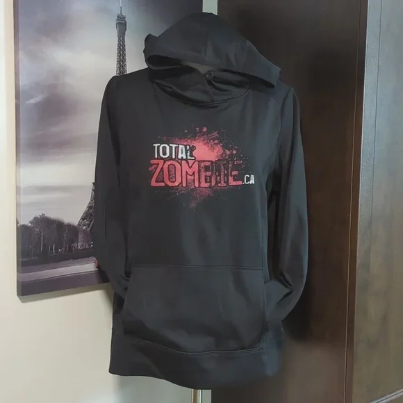 Total Zombie Black Hoodie