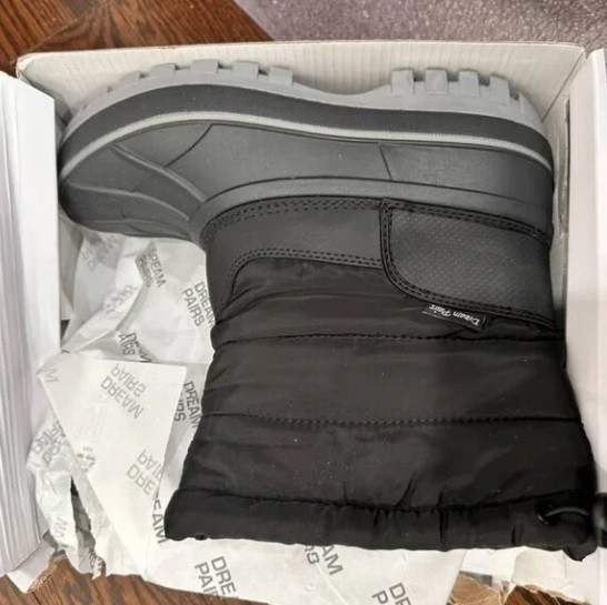 (US 3) Dream Paris Boys Mid Calf Snow Boots Water - photo 2