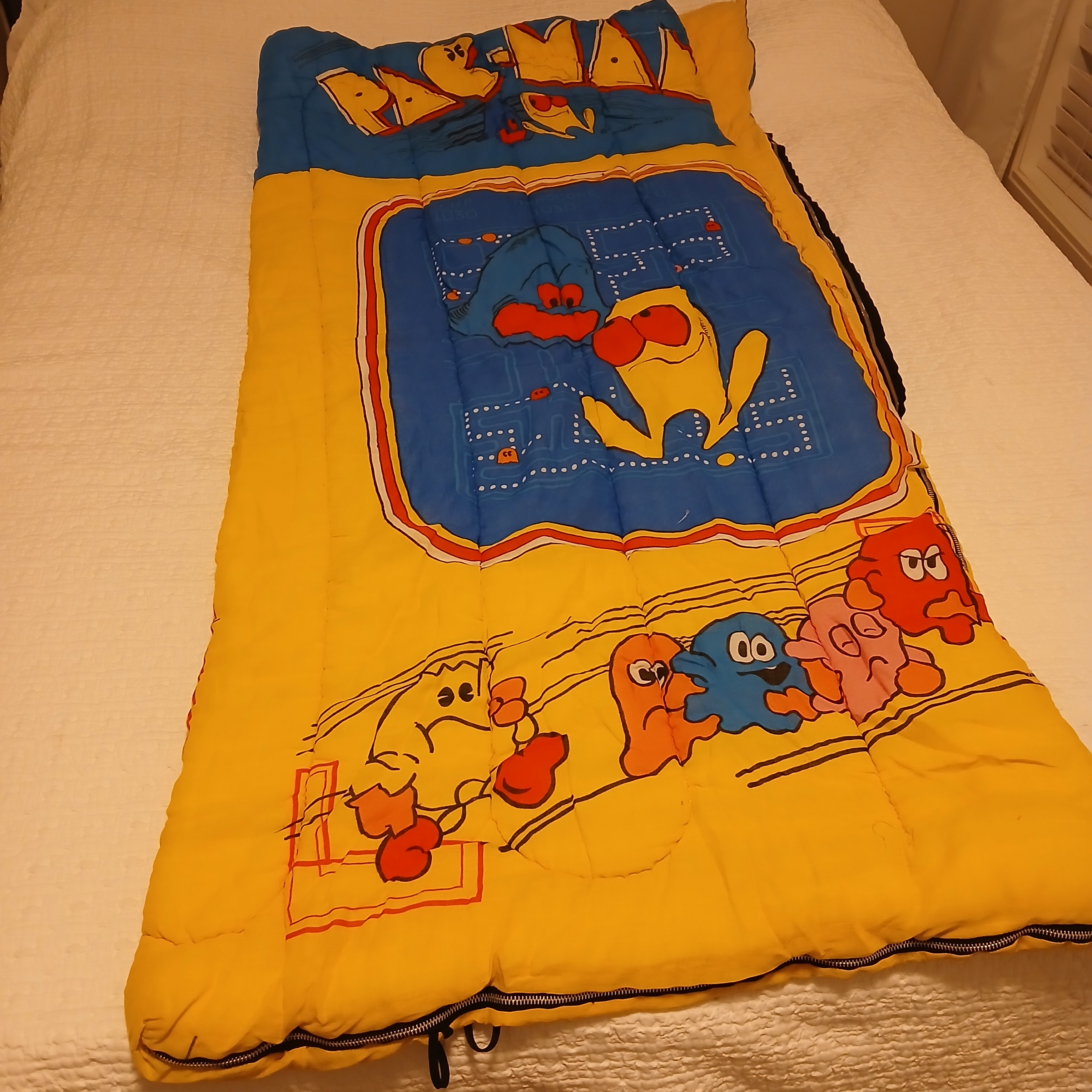 Vintage Pac-Man Sleeping Bag