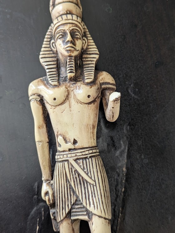 Ancient Egyptian statue of ushabty King Tutankhamun - photo 4