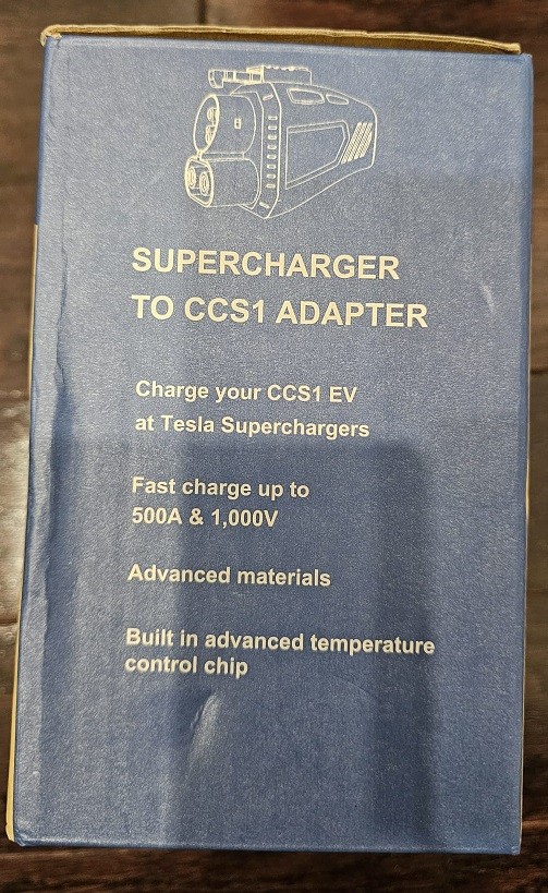 Brand New: Supercharger to CCS1 Adapter - photo 3