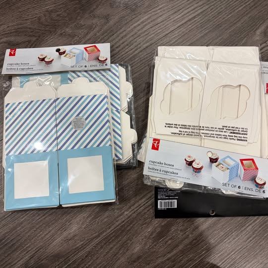 Individual Cupcake Boxes