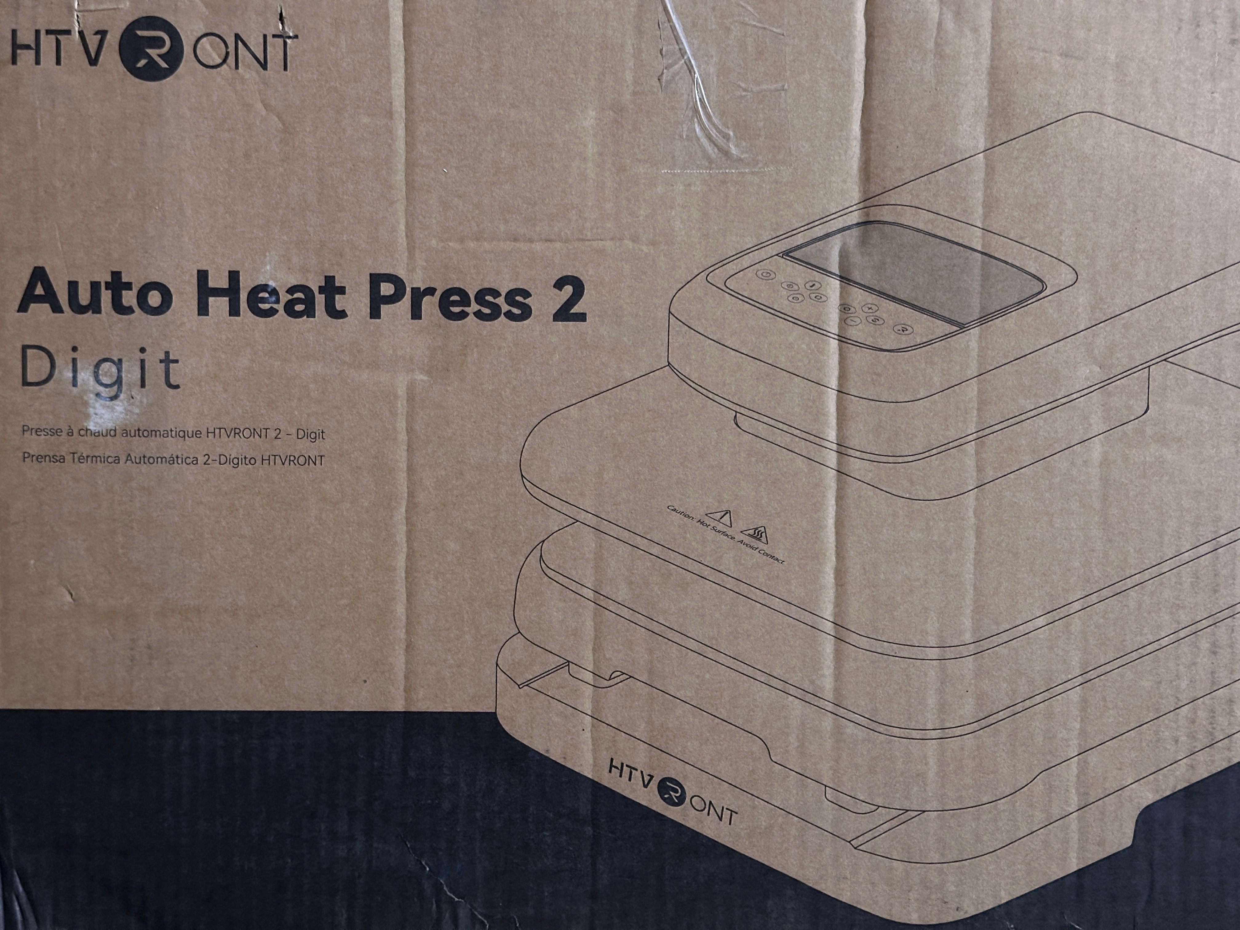 NEW: Digital Auto Heat Press 2 Adjustable pressure/height 15x15 - photo 2