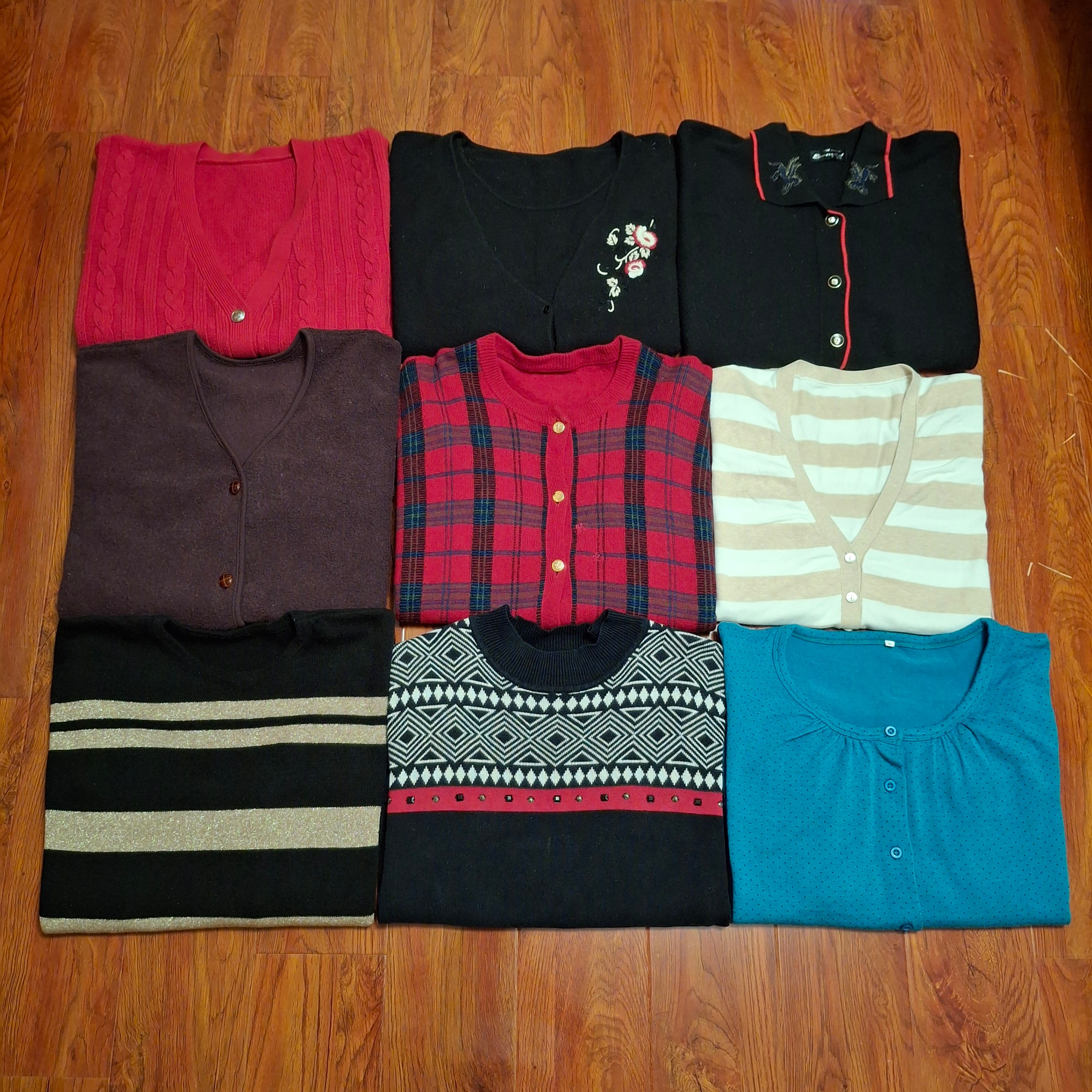 Vintage plus size sweaters