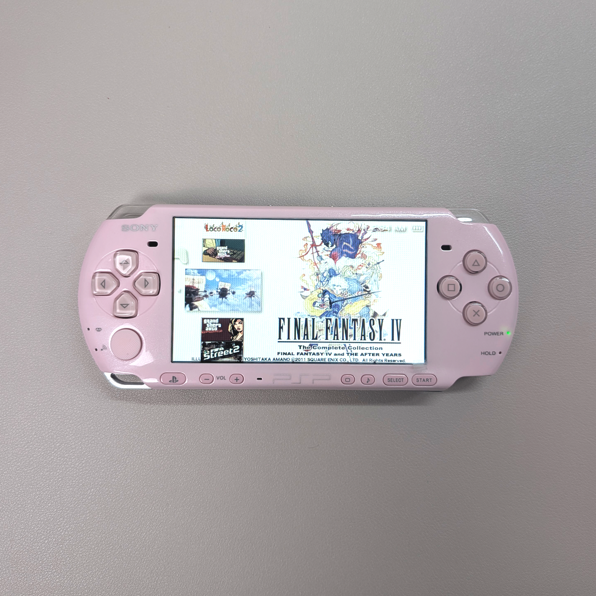 PSP3000 IPS screen modded