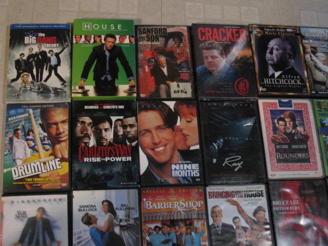 Over 180 DVD Movies and TV Shows - photo 5