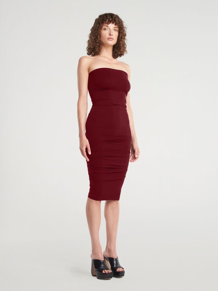 WOLFORD FATAL DRESS M Like NEW Blue Purple Sexy Paid $300 - photo 3