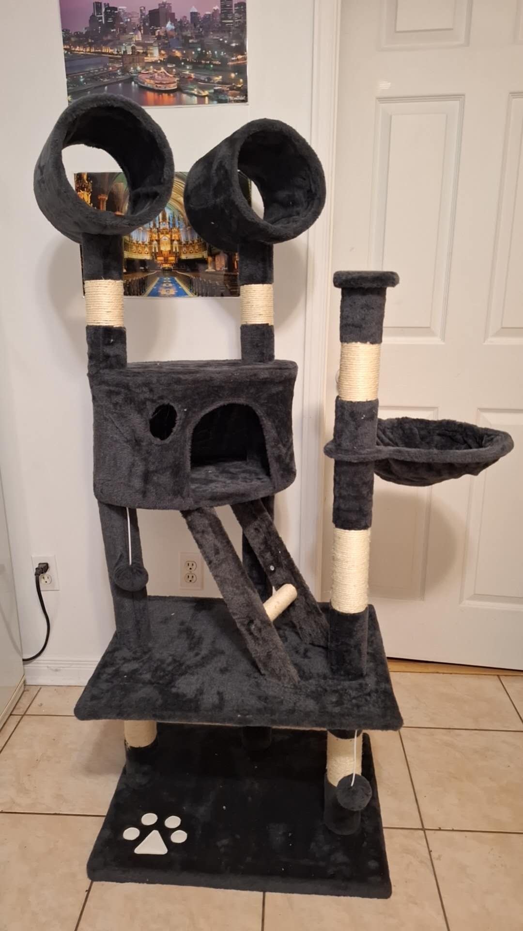 Brand New Dark Gray Cat Tree - photo 3
