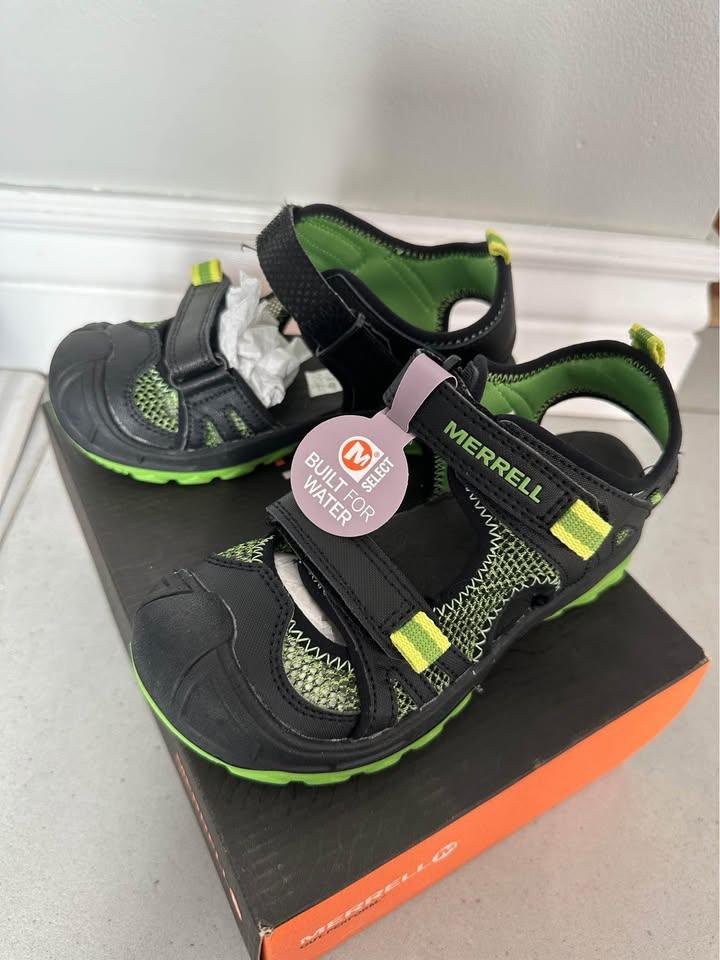 Merrell ML-B Hydro Rapid Black/Green - Boys - 13W - MC54843