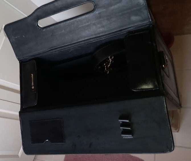 Samsonite Vintage Pilot leather Suitcase - photo 4