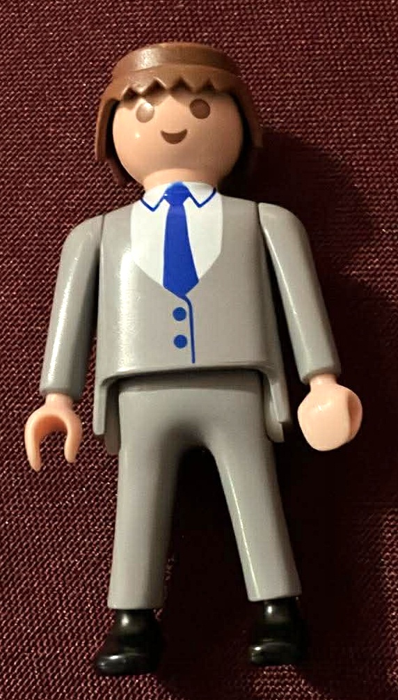 Playmobil Man in Suit Figure