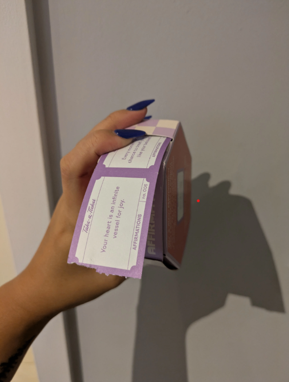 Affirmations Take-a-Ticket - photo 2