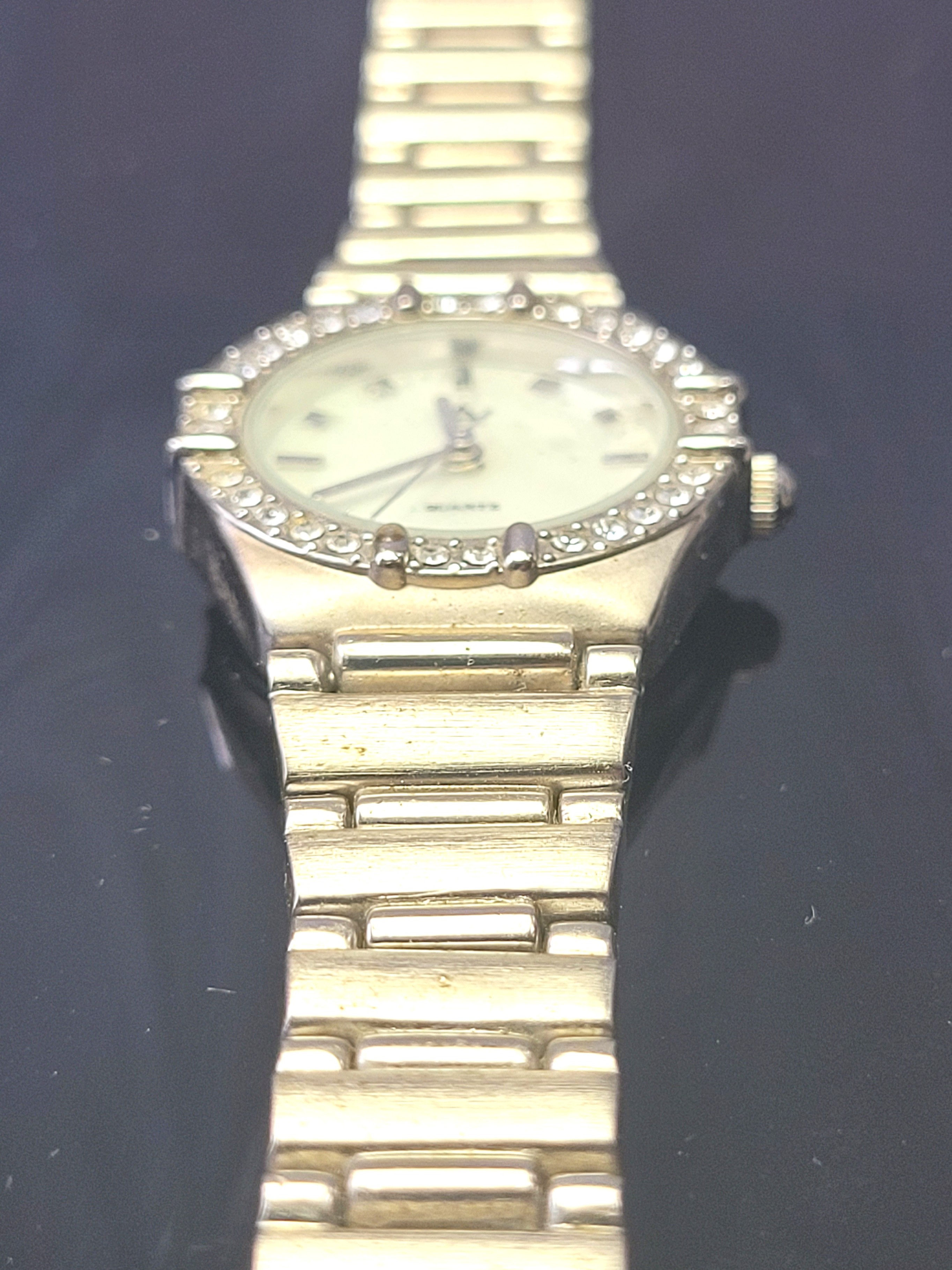 Advance Ladies Watch Circa 1995 Crystal Bezel 8" Total Length - photo 5