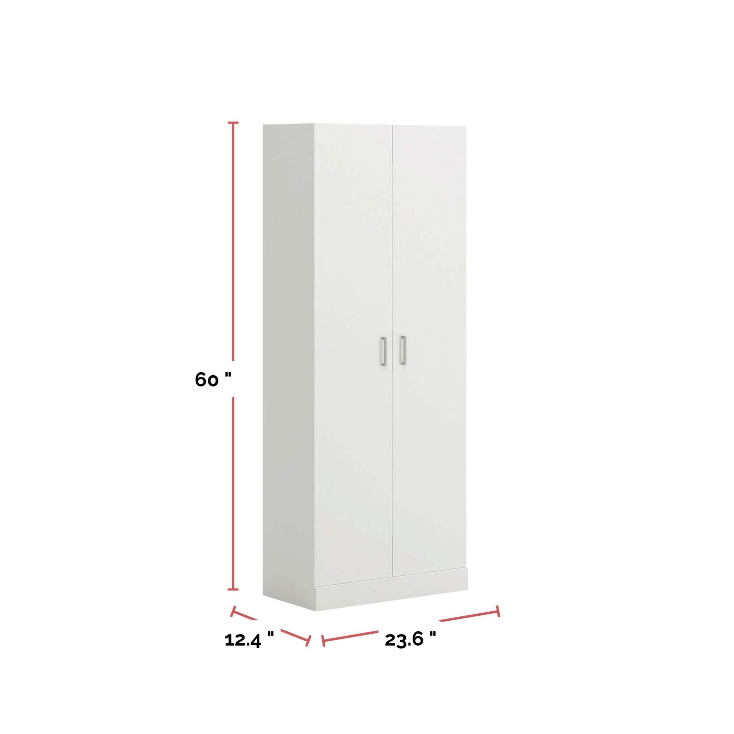 Sauder 2-Door Storage/Pantry Cabinet With Adjustable Shelves
