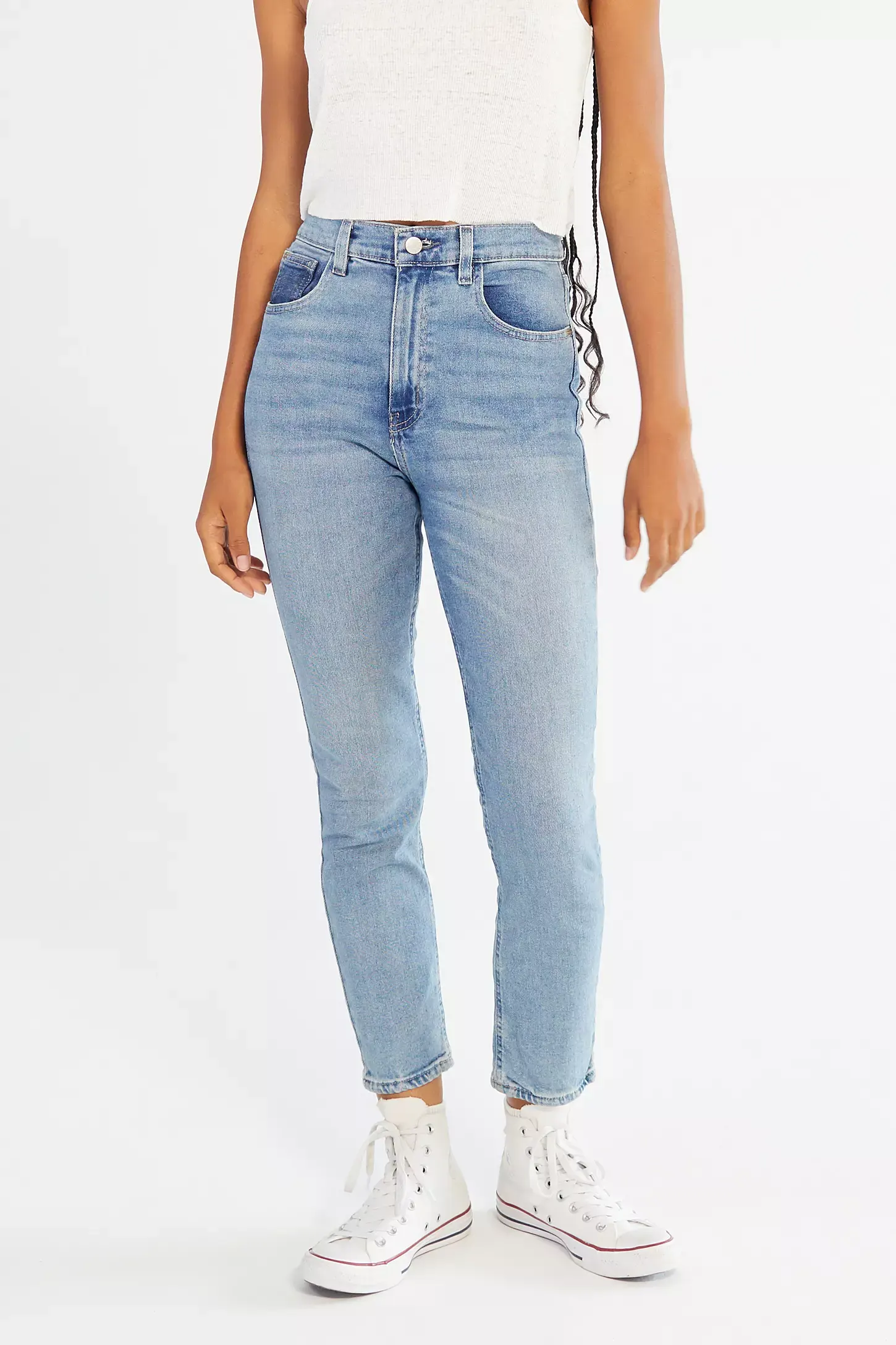 BDG High Rise Light Wash Girlfriend Jean Size 26 - photo 2