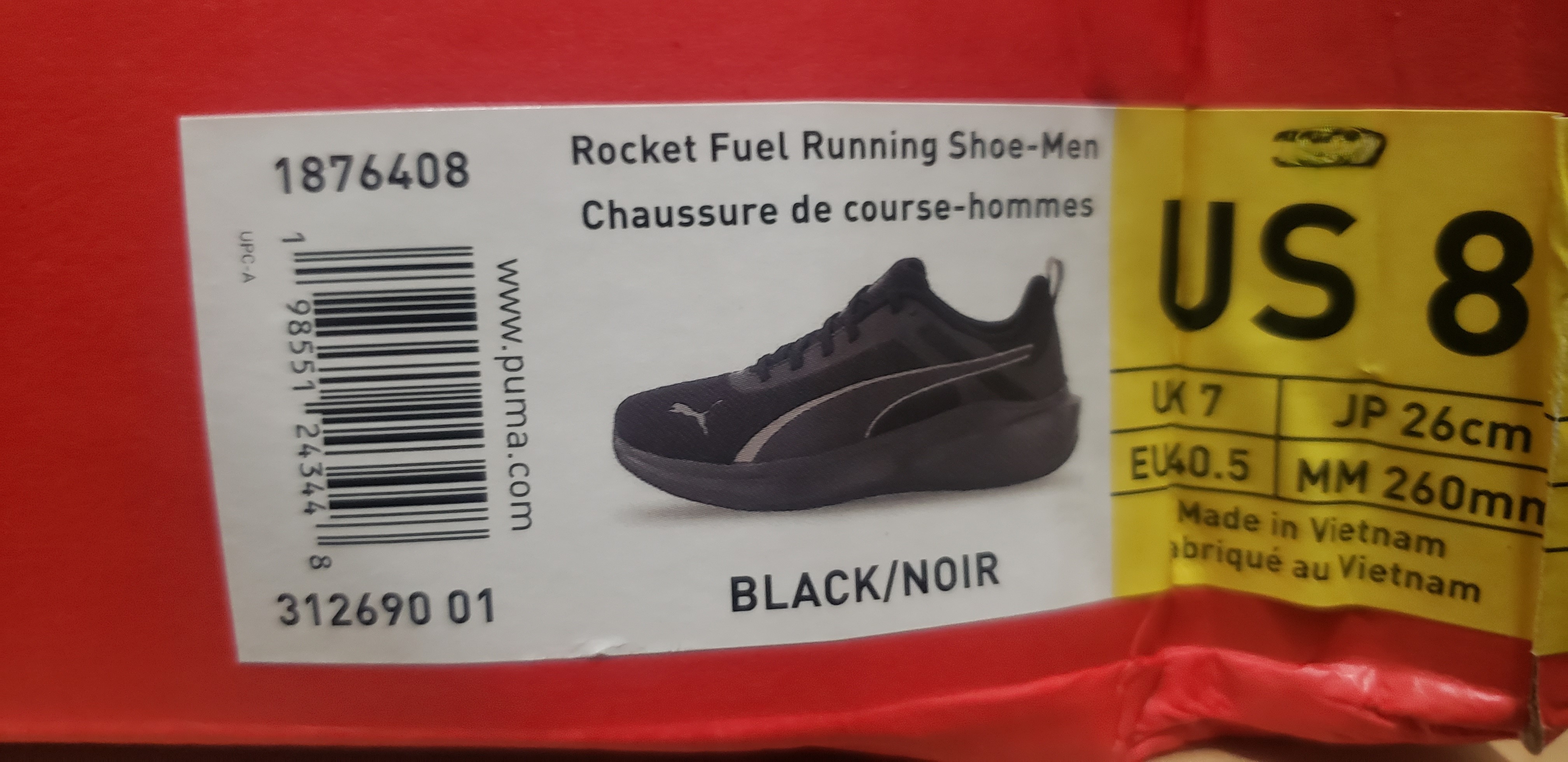 🔥 PUMA ROCKET FUEL RUNNING MEN SHOES SIZE US 8🔥