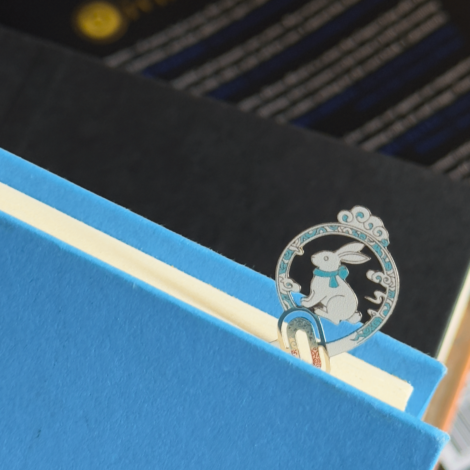 MDZS Cloud & Rabbit Metal Bookmark - photo 5