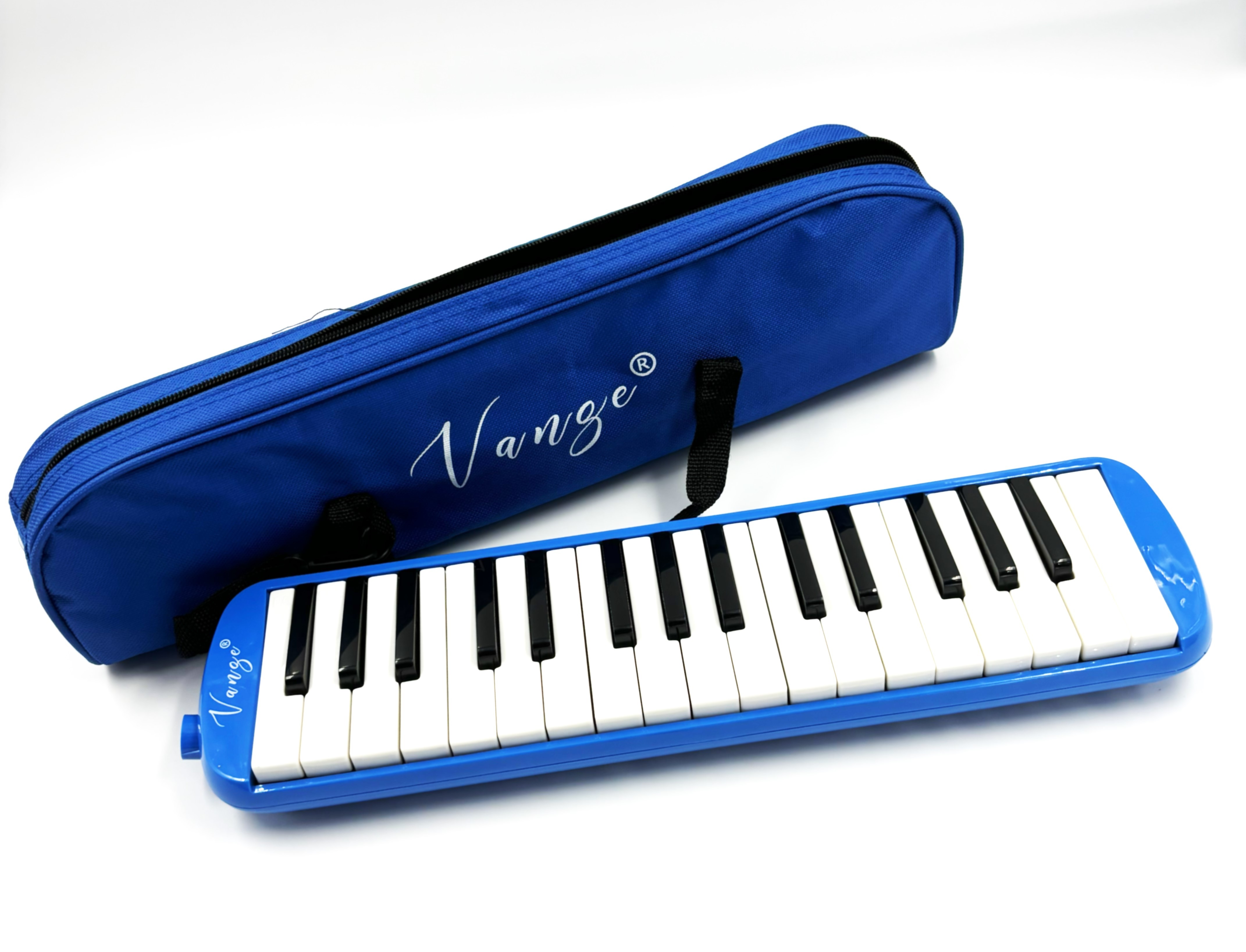 32 Keys Melodica Instrument (Blue) with Carrying Bag