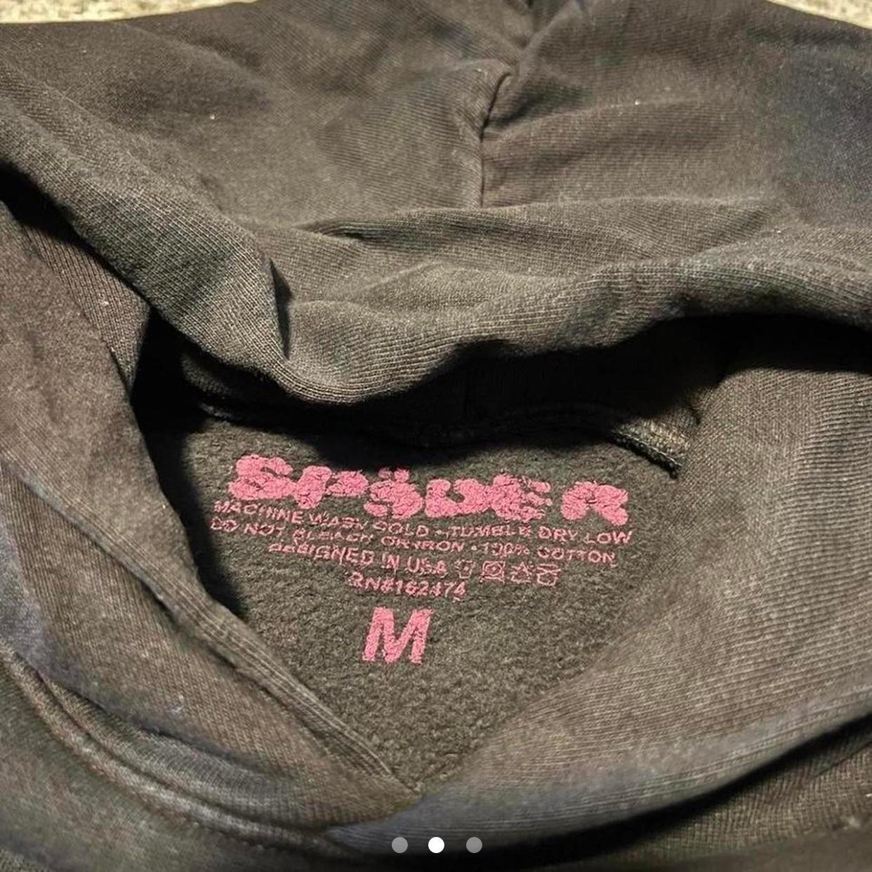 Sp5der p*nk hoodie | brand new ✅  | authentic ✅ - photo 2