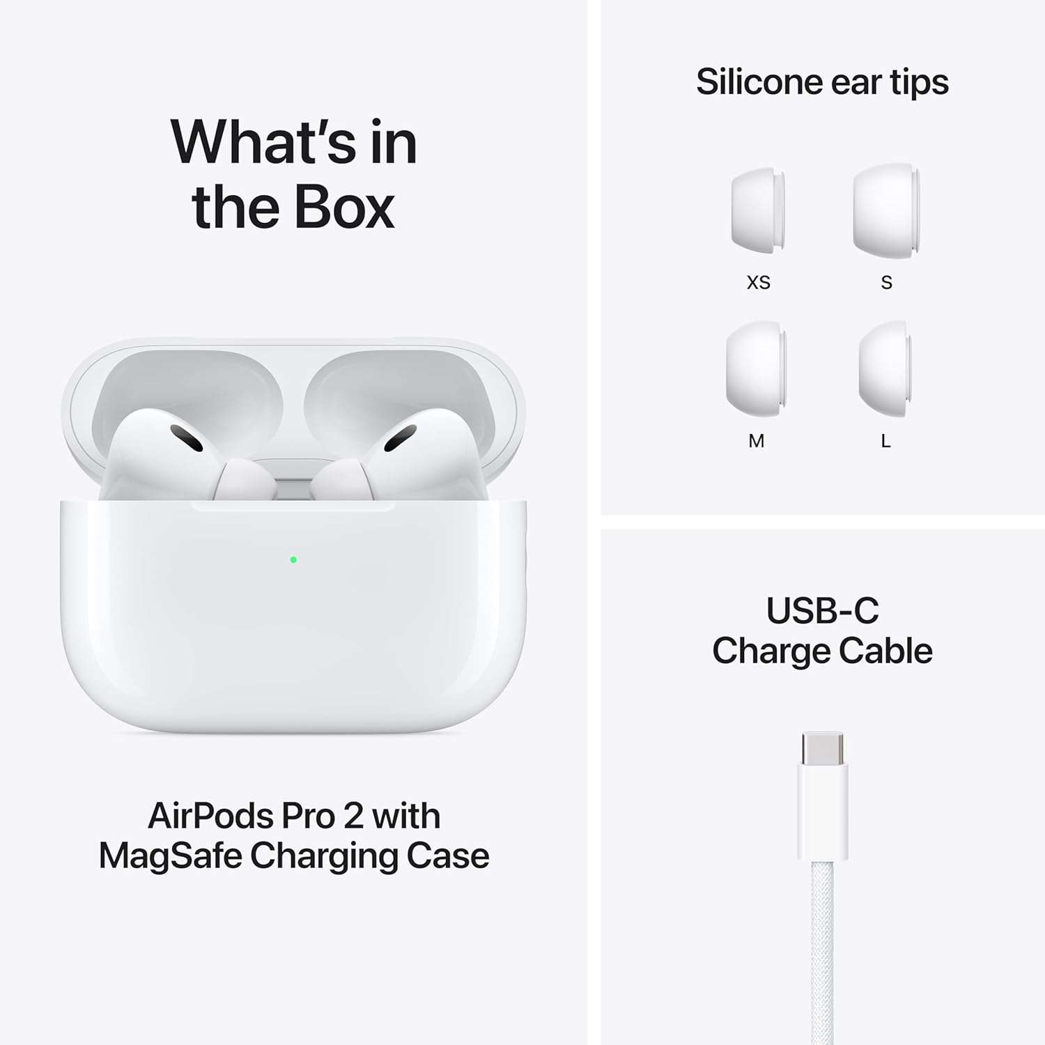 BRAND NEW SEALED Apple AirPods Pro 2 USB-C Noise Cancelling - photo 4