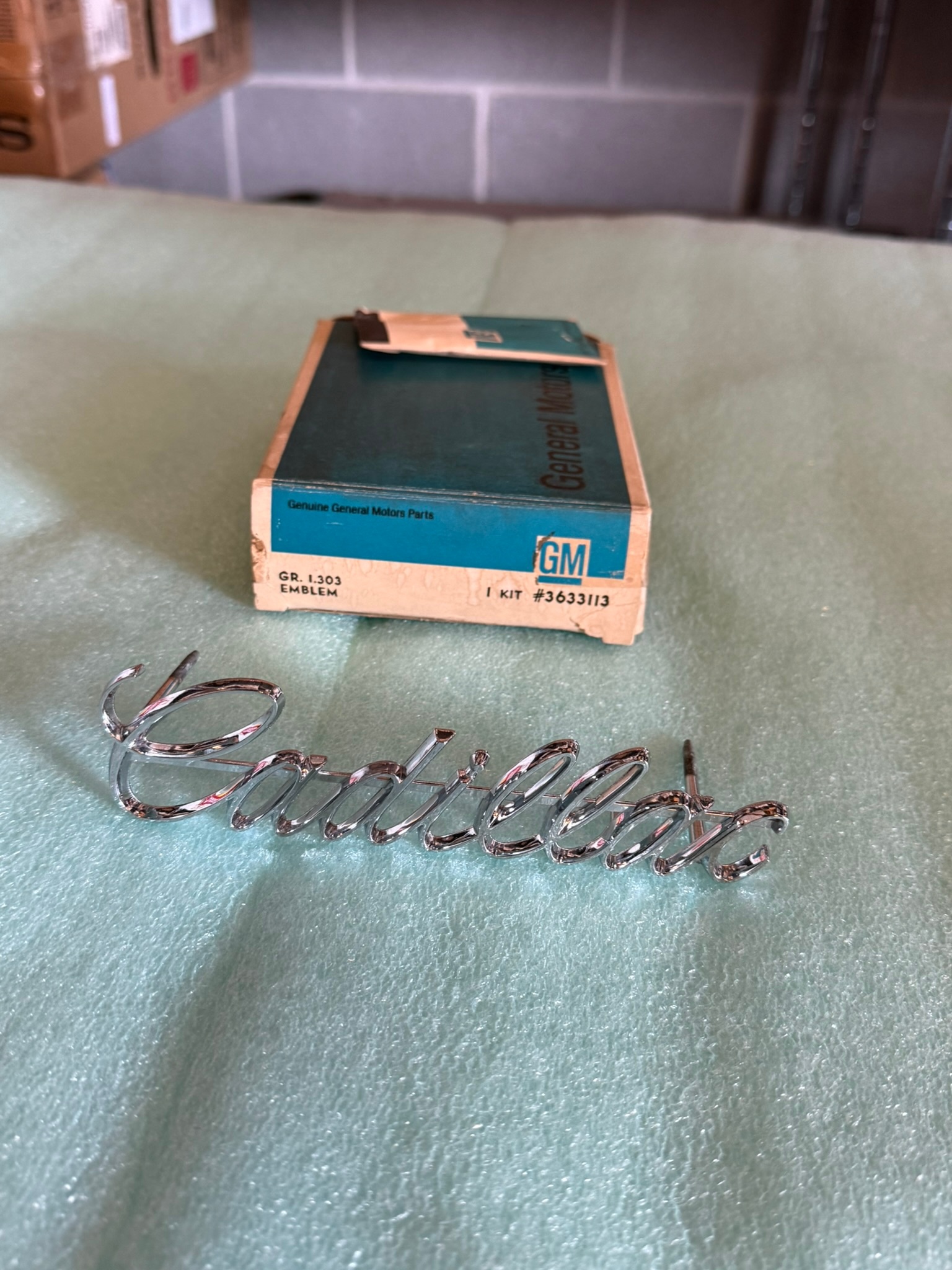 Cadillac Emblem - Genuine GM Part #3633113