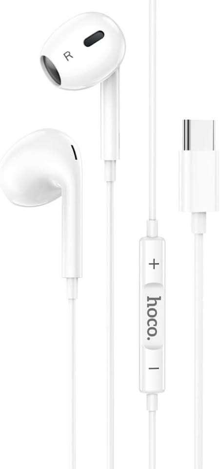 HOCO M101 Max Crystal Grace Type-C Wire-Controled Earphone w/Mic