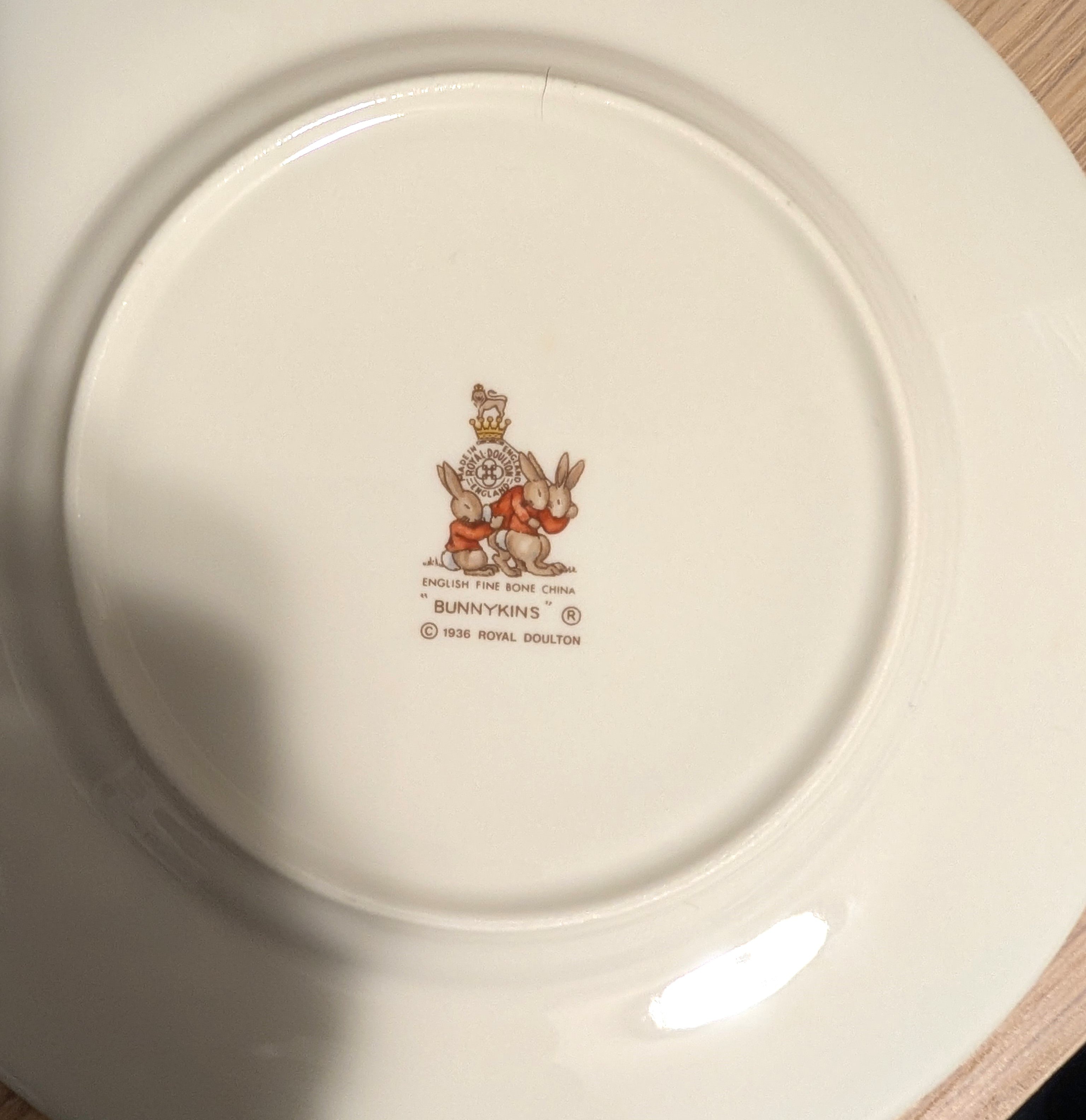 Bunnykins dishes - photo 3