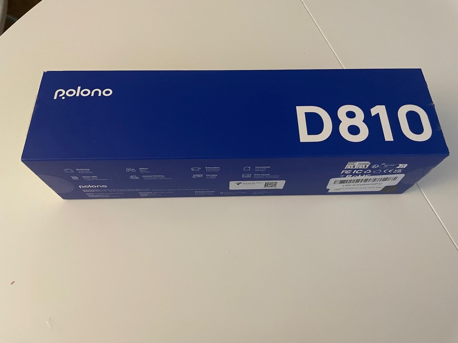 Portable Printer, D810 Bluetooth Thermal Printer WITH case - photo 3