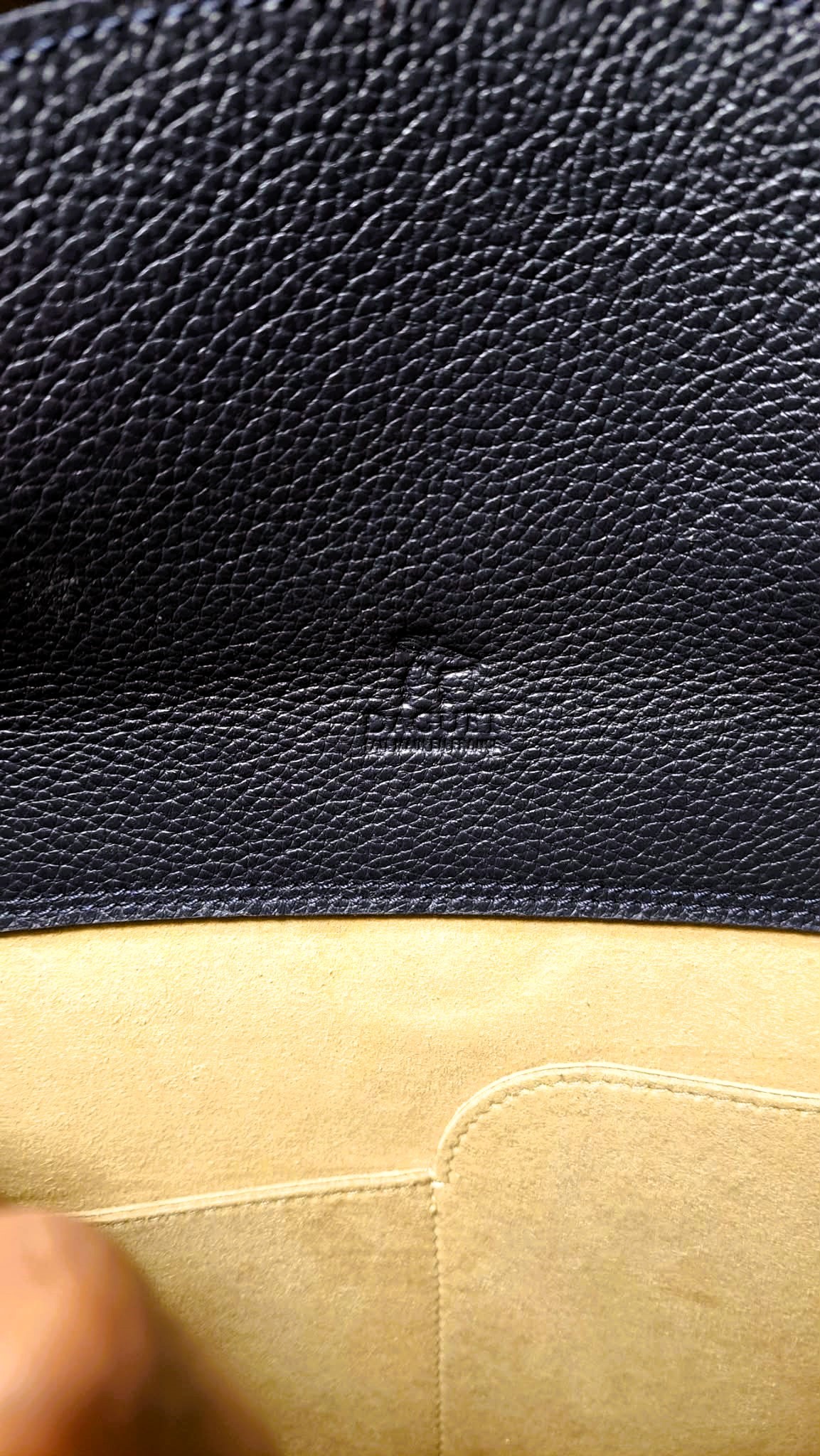 New Made in France Daguet Premium Qlty Genuine Leather Crossbody - photo 2