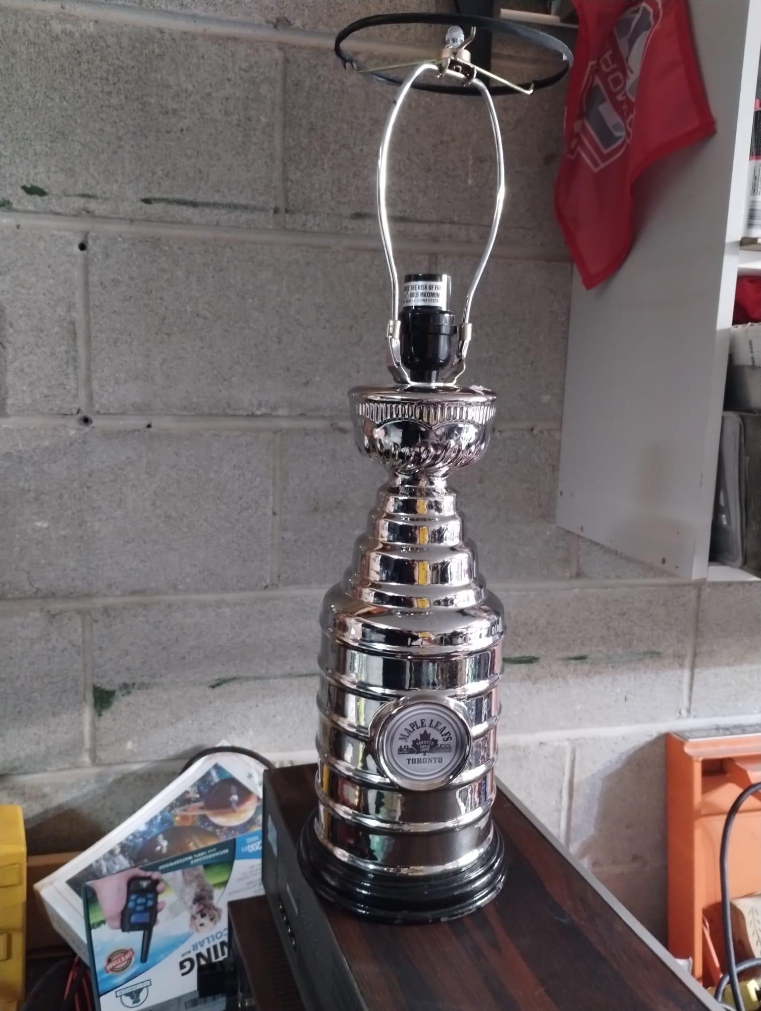 1967 Toronto Maple Leafs Reproduction Stanley Cup Desk Lamp