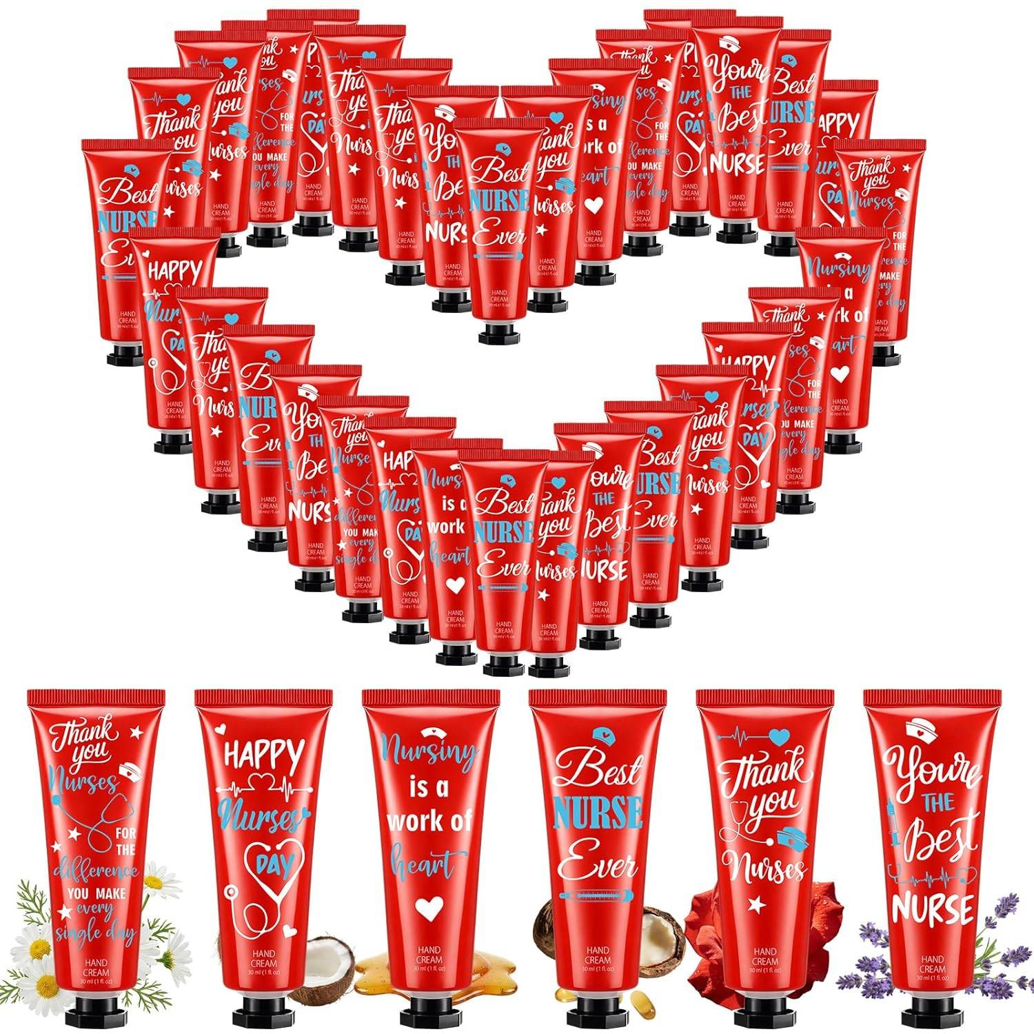 NEW~ Bulk Mini Hand Lotion 48pk Travel Size Nurse Gifts