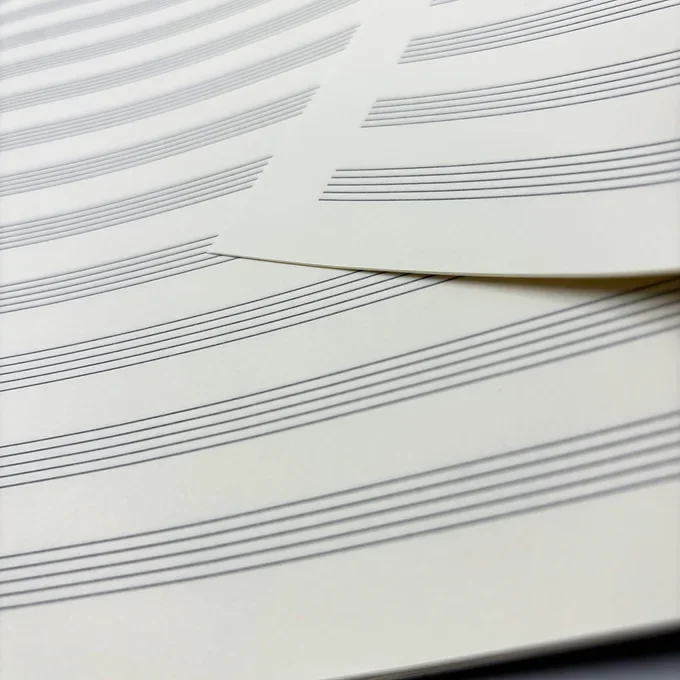 Blank Sheet Music Composition Manuscript Staff Paper - photo 4