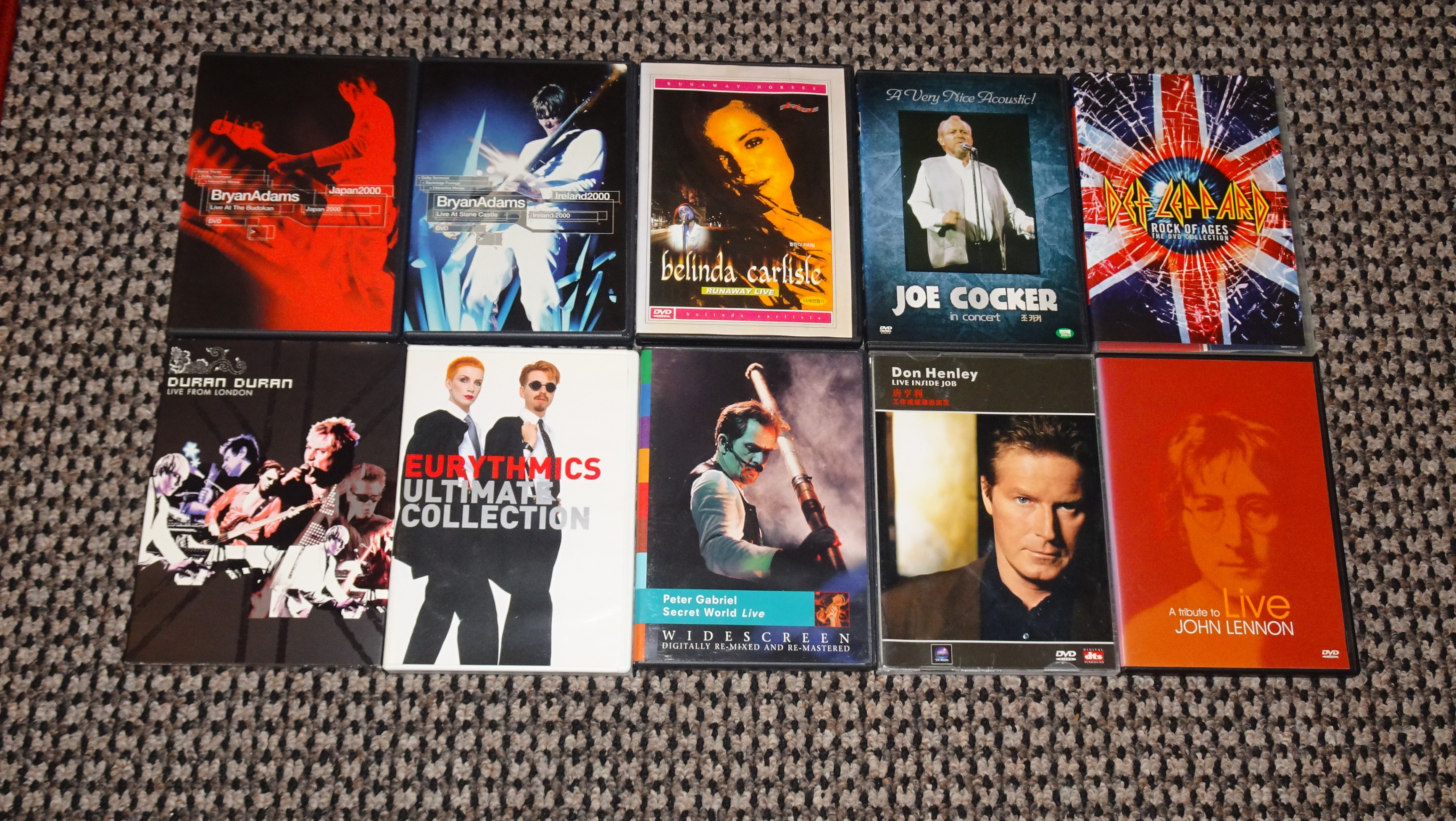 Music/Concert DVDs