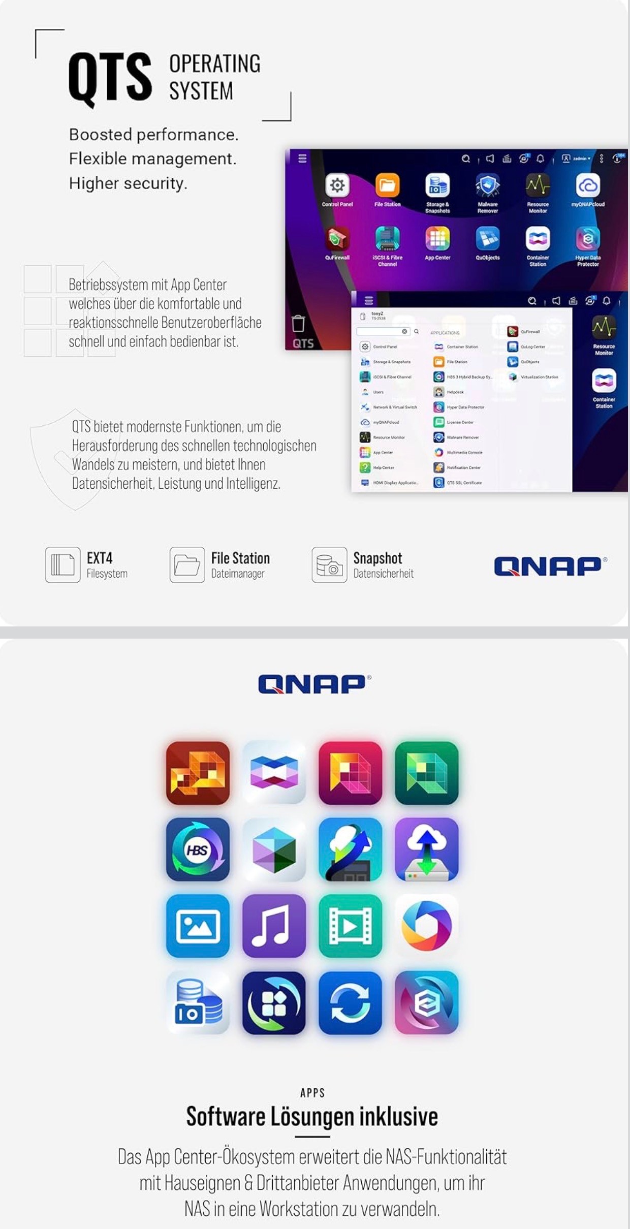 QNAP TS-664 6 Bay 8GB 2.9GHz - photo 5