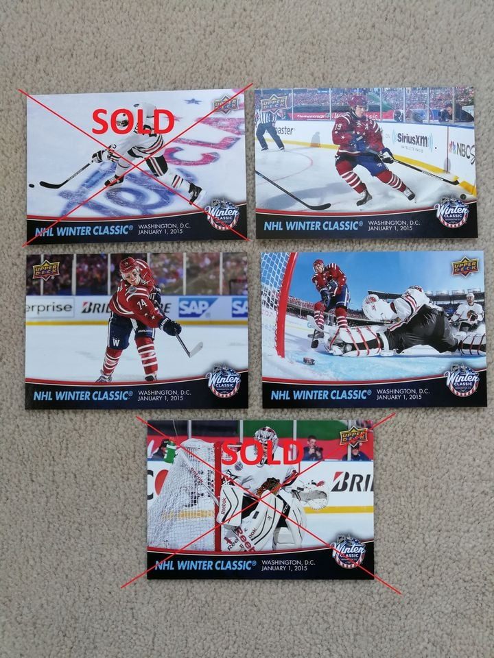 VARIOUS PRICED MINT 2015-16 Upper Deck Hockey Cards - photo 4