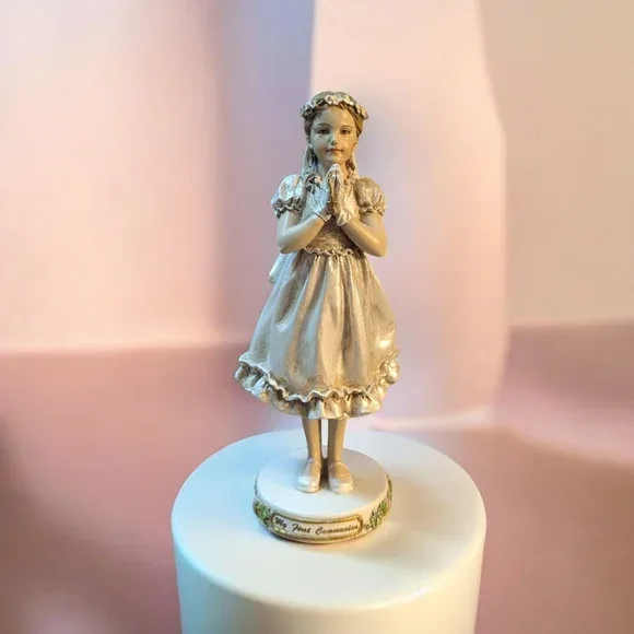 Roman Inc. First Communion Girl Figurine