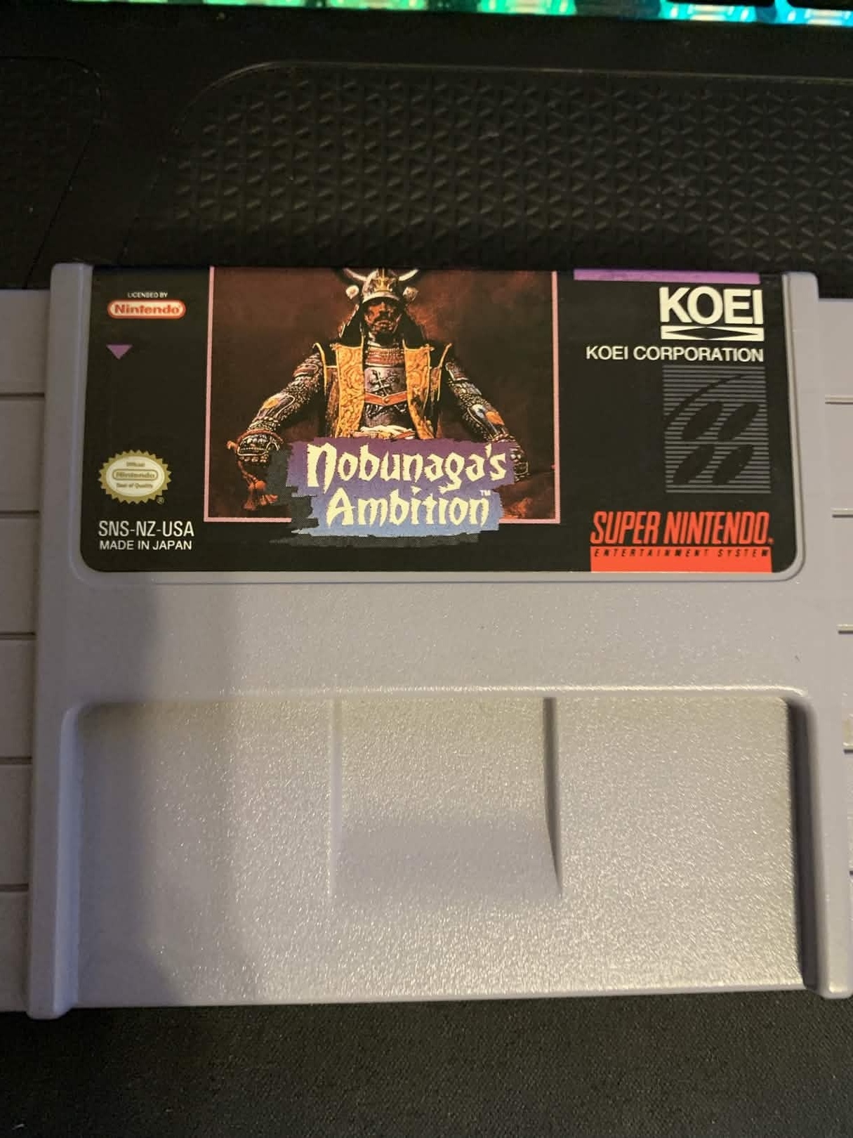 Nobunaga's Ambition - Super Nintendo Game