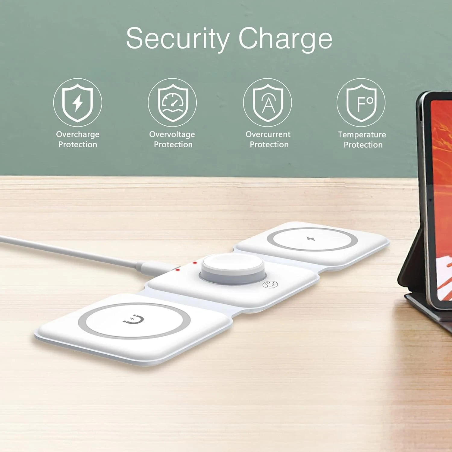 Magnetic Wireless Charging Station for sale - photo 4