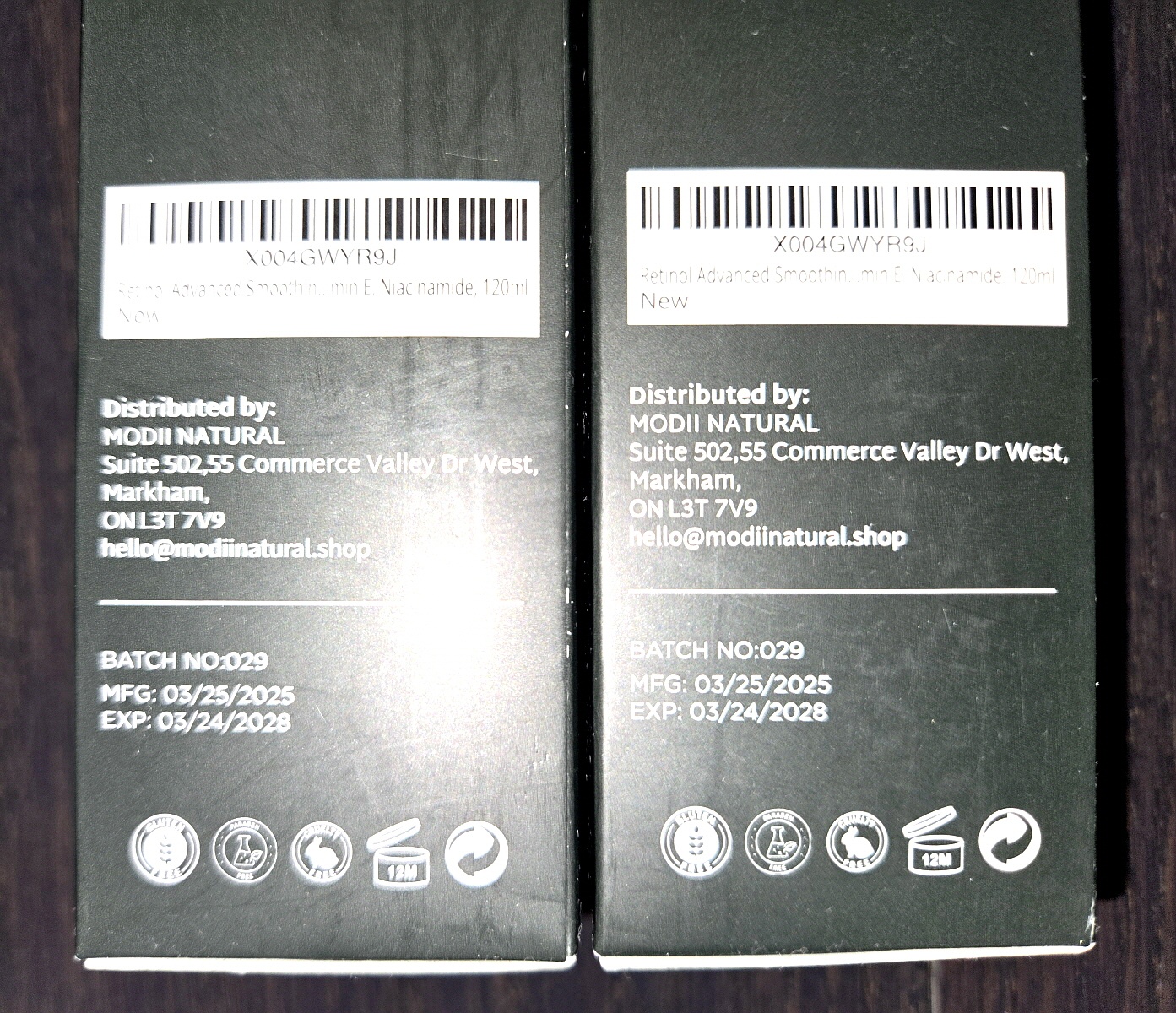 MODII Natural - Retinol 1% Face Serum (120ml & 50ml) - photo 2